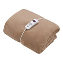 Bauer Luxury Soft Touch Heated Throw - Beige