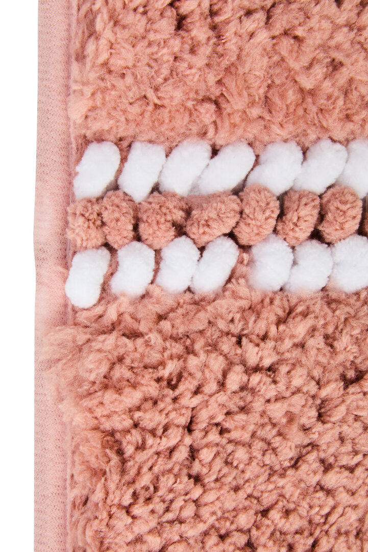 Soak Small Dusky Pink Bath Mat