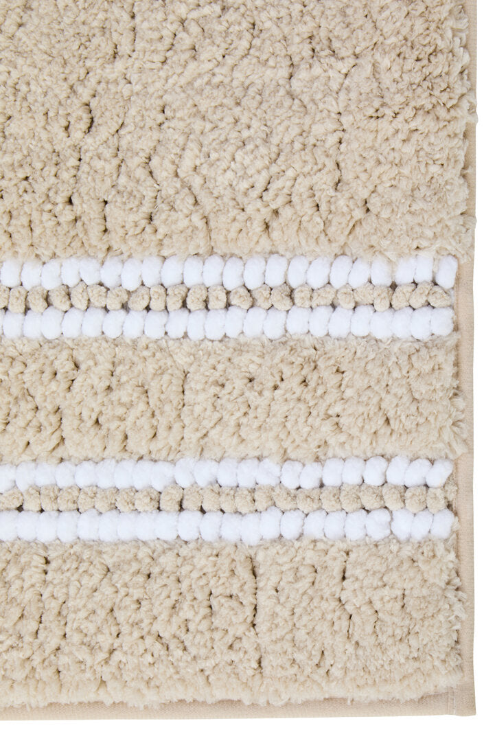 Soak Small Light Beige Bath Mat