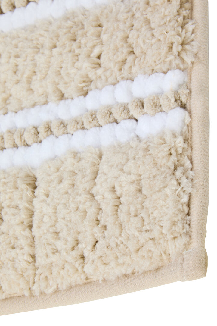 Soak Small Light Beige Bath Mat