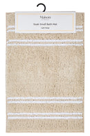 Soak Small Light Beige Bath Mat