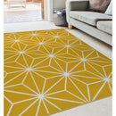 Lewis's Home Maestro Star Rugs - Ochre Yellow