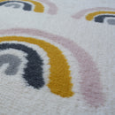 Lewis's Home Maestro Rainbow Rugs - White