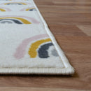 Lewis's Home Maestro Rainbow Rugs - White