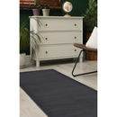 Lewis's Home Maestro Plain Rugs - Dark Grey