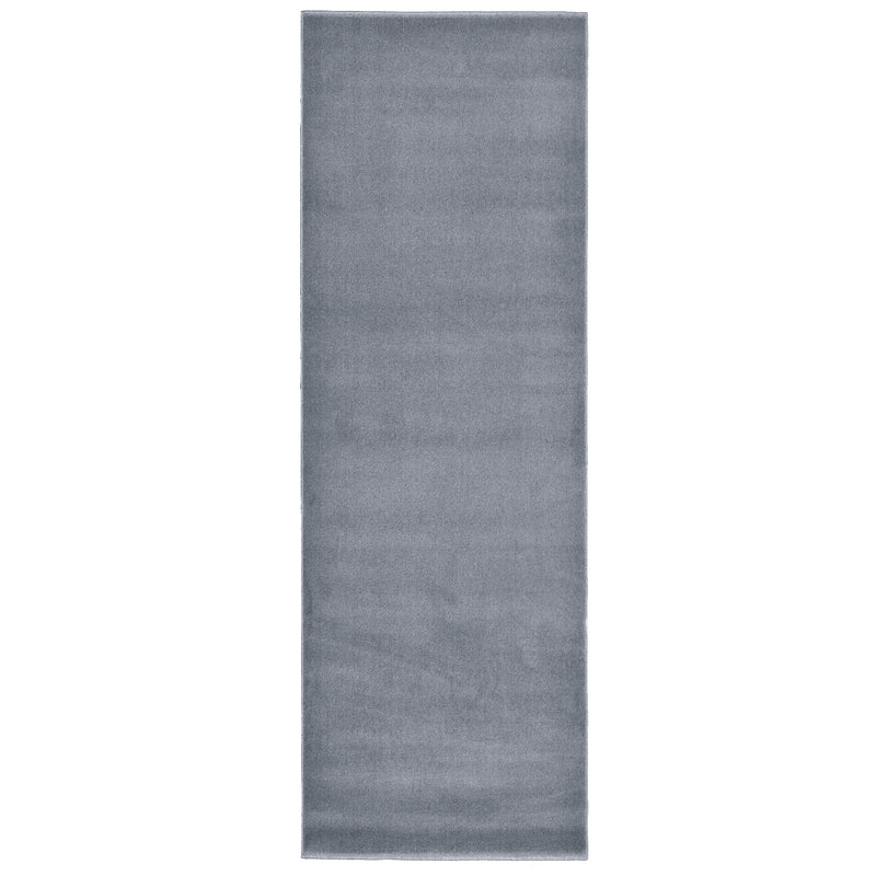 Lewis's Home Maestro Plain Rugs - Silver & Grey