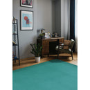 Lewis's Home Maestro Plain Rugs - Teal Green