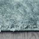 Lewis's Home Shimmer Rugs - Duck Egg Blue