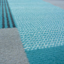 Lewis's Home Maestro Montreal Rugs - Teal Green