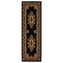 Lewis's Home Maestro Medallion Rugs - Black