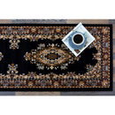 Lewis's Home Maestro Medallion Rugs - Black