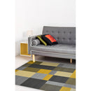 Lewis's Home Maestro Montreal Rugs - Ochre Yellow