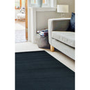 Lewis's Home Maestro Plain Rug - Navy