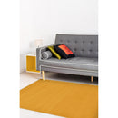 Lewis's Home Maestro Plain Rugs - Ochre Yellow