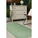 Lewis's Home Maestro Plain Rugs - Sage Green