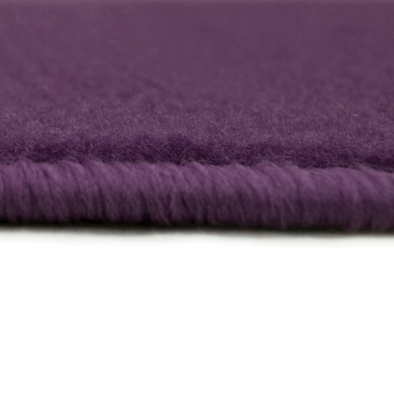 Lewis's Home Maestro Plain Rugs - Plum Purple