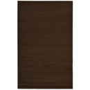 Lewis's Home Maestro Plain Rugs - Chocolate Brown