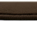 Lewis's Home Maestro Plain Rugs - Chocolate Brown