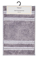 Soak Small Light Grey Bath Mat