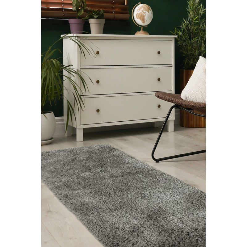 Lewis's Home Soft Washable Rugs - Grey