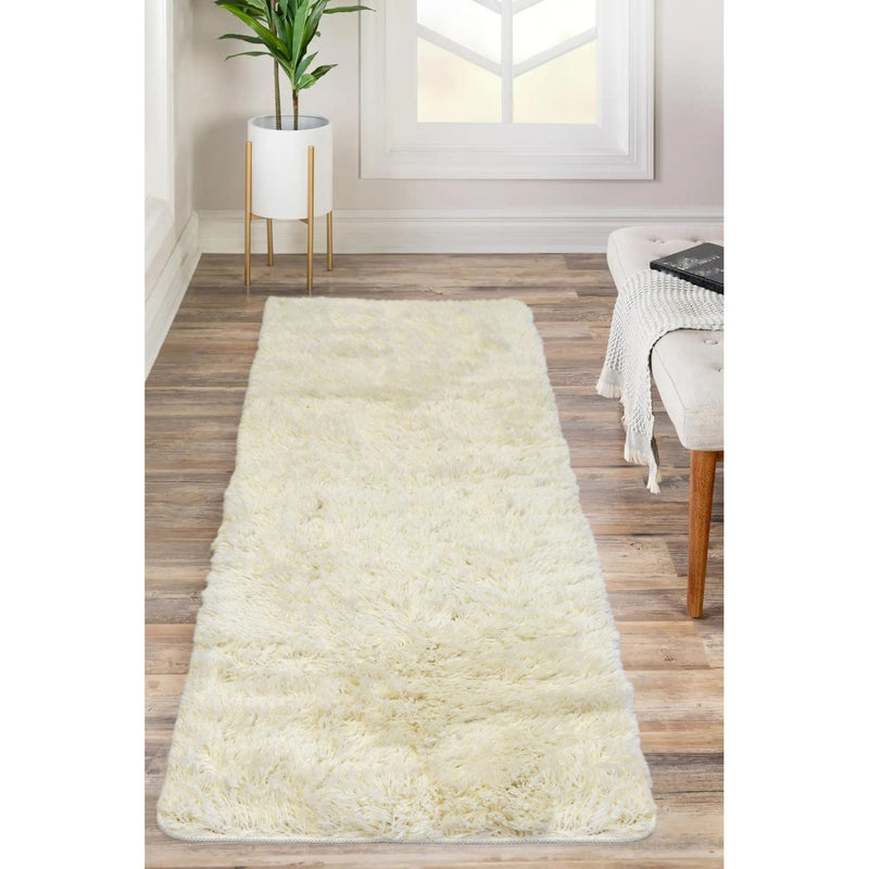 Lewis's Home Soft Washable Rugs - Ivory Cream