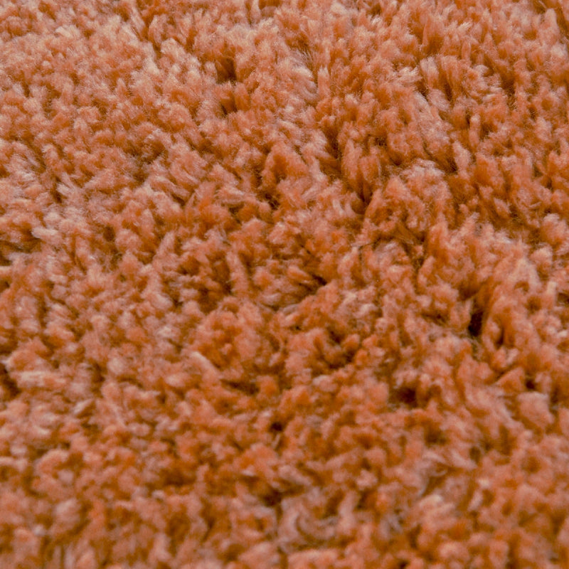 Lewis's Home Snug Plain Rugs - Terracotta Red