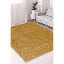 Lewis's Home Snug Plain Rugs - Ochre Yellow