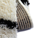 Lewis's Home Snug Swirl Rugs - Ivory & Black