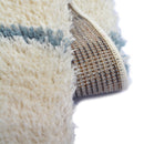 Lewis's Home Snug Swirl Rugs - Ivory & Blue