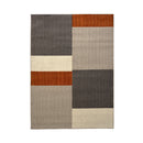 Lewis's Home Villa Blocks Rugs - Brown