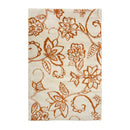 Lewis's Home Villa Floral Rugs - Ochre Yellow