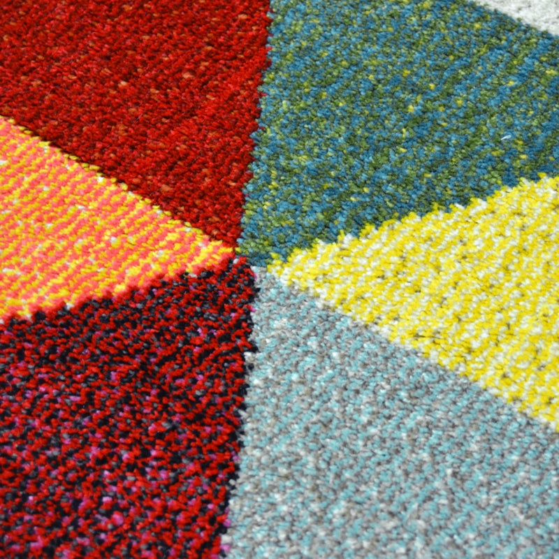 Lewis's Home Villa Geo Rugs - Multicoloured