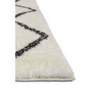 Lewis's Home Snug Diamond Rugs - Black & Cream