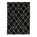 Lewis's Home Snug Diamonds Rugs - Black