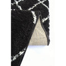 Lewis's Home Snug Diamonds Rugs - Black