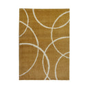 Lewis's Home Snug Circles Rugs - Ivory Cream & Terracotta