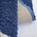 Lewis's Home Snug Circles Rugs - Navy Blue