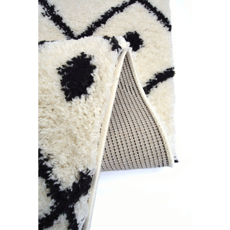 Lewis's Home Snug Diamonds Rugs - White