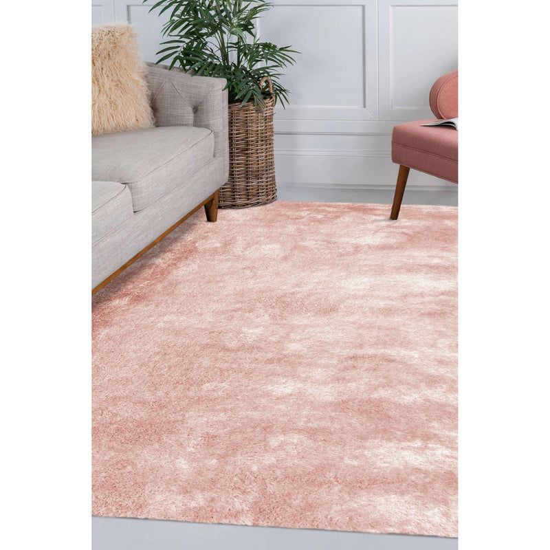 Lewis's Home Shimmer Rugs - Pink