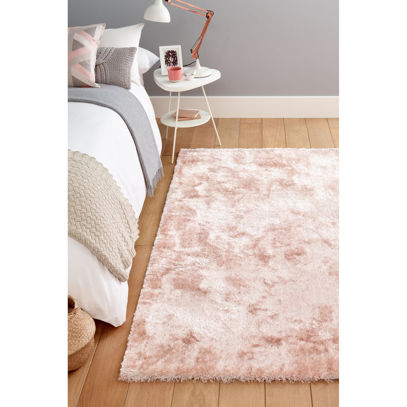 Lewis's Home Shimmer Rugs - Pink