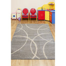 Lewis's Home Snug Circles Rugs - Blue
