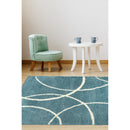 Lewis's Home Snug Circles Rugs - Blue