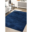 Lewis's Home Snug Plain Rugs - Navy Blue