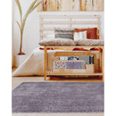 Lewis's Home Snug Plain Rugs - Lilac Purple