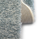 Lewis's Home Snug Hexagon Rugs - Blue & Grey