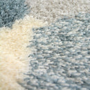 Lewis's Home Snug Hexagon Rugs - Blue & Grey
