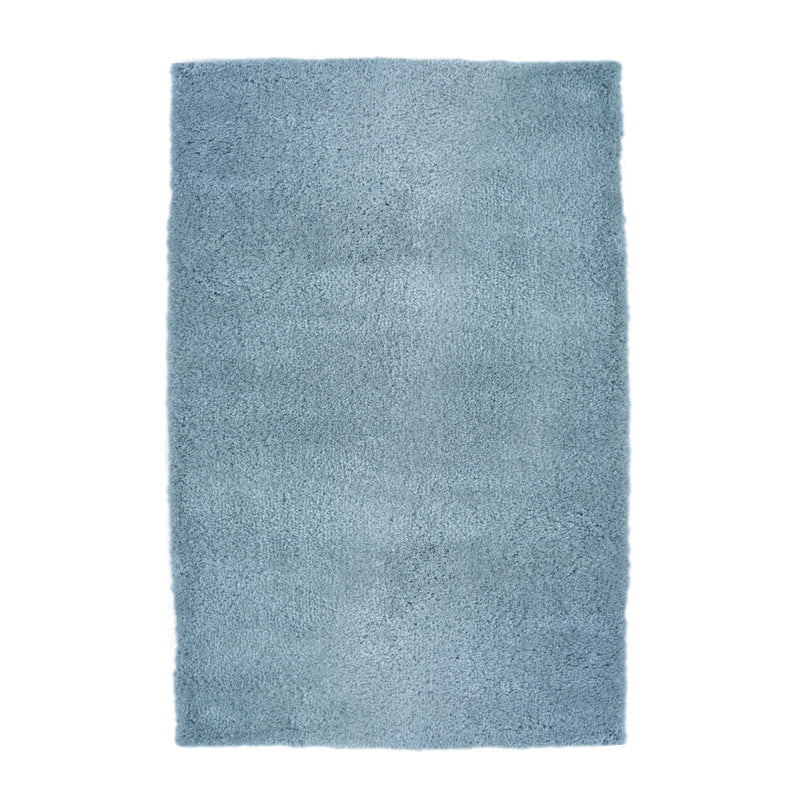 Lewis's Home Snug Plain Rugs - Duck Egg Blue
