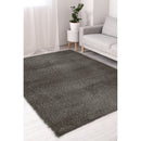 Lewis's Home Snug Plain Rugs - Charcoal Grey