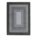 Lewis's Home Daytona Border Rugs - Grey