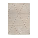 Lewis's Home Daytona Capleton Triangle Rugs - Light Natural